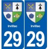 29 Penmarch logo autocollant plaque stickers ville