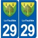 29 Penmarch blason autocollant plaque stickers ville