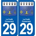 29 Penmarch blason autocollant plaque stickers ville