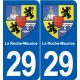 29 Penmarch blason autocollant plaque stickers ville