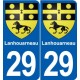 29 Penmarch blason autocollant plaque stickers ville