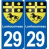 29 Penmarch blason autocollant plaque stickers ville