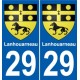 29 Penmarch blason autocollant plaque stickers ville