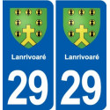 29 Penmarch blason autocollant plaque stickers ville
