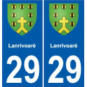 29 Penmarch blason autocollant plaque stickers ville
