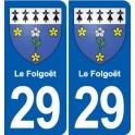 29 Penmarch blason autocollant plaque stickers ville