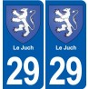 29 Penmarch blason autocollant plaque stickers ville