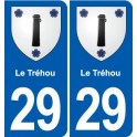 29 Penmarch blason autocollant plaque stickers ville
