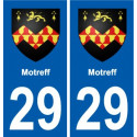 29 Penmarch blason autocollant plaque stickers ville