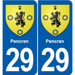 29 Penmarch blason autocollant plaque stickers ville