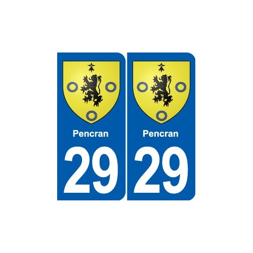 29 Penmarch blason autocollant plaque stickers ville