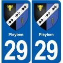 29 Penmarch blason autocollant plaque stickers ville