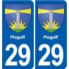 29 Penmarch blason autocollant plaque stickers ville