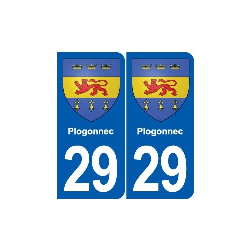 29 Penmarch logo autocollant plaque stickers ville