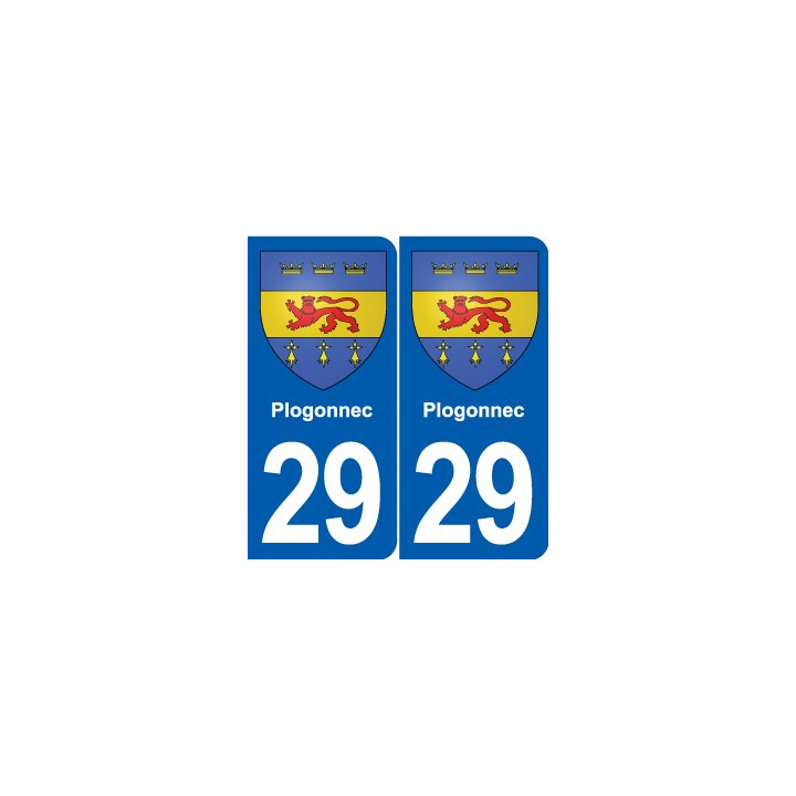 29 Penmarch logo autocollant plaque stickers ville