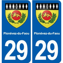 29 Penmarch blason autocollant plaque stickers ville