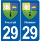 29 Penmarch blason autocollant plaque stickers ville
