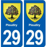 29 Penmarch blason autocollant plaque stickers ville