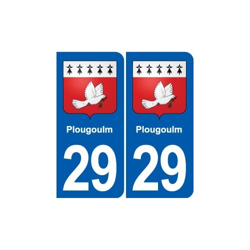 29 Penmarch blason autocollant plaque stickers ville