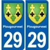 29 Penmarch blason autocollant plaque stickers ville