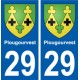 29 Penmarch blason autocollant plaque stickers ville