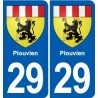 29 Penmarch blason autocollant plaque stickers ville