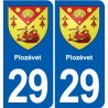 29 Penmarch blason autocollant plaque stickers ville