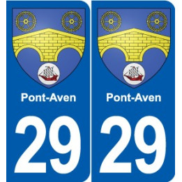 29 Penmarch blason autocollant plaque stickers ville