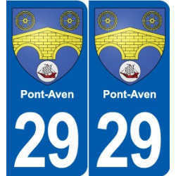 29 Penmarch blason autocollant plaque stickers ville