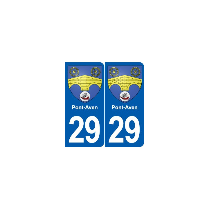29 Penmarch blason autocollant plaque stickers ville