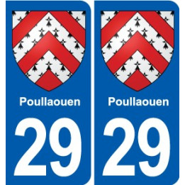 29 Penmarch blason autocollant plaque stickers ville