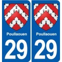 29 Penmarch blason autocollant plaque stickers ville