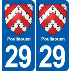 29 Penmarch blason autocollant plaque stickers ville