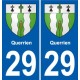 29 Penmarch blason autocollant plaque stickers ville