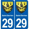 29 Penmarch blason autocollant plaque stickers ville