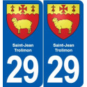 29 Penmarch blason autocollant plaque stickers ville