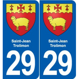 29 Penmarch blason autocollant plaque stickers ville