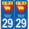 29 Penmarch blason autocollant plaque stickers ville