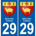 29 Penmarch blason autocollant plaque stickers ville