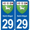 29 Penmarch blason autocollant plaque stickers ville