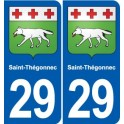 29 Penmarch blason autocollant plaque stickers ville