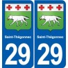 29 Penmarch blason autocollant plaque stickers ville