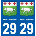 29 Penmarch blason autocollant plaque stickers ville