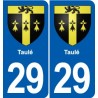 29 Penmarch blason autocollant plaque stickers ville