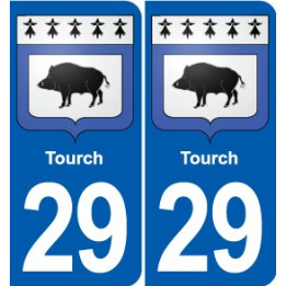 29 Penmarch blason autocollant plaque stickers ville