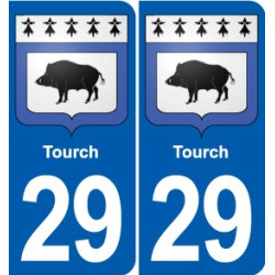 29 Penmarch blason autocollant plaque stickers ville