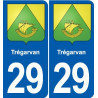 29 Penmarch blason autocollant plaque stickers ville