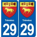 29 Penmarch blason autocollant plaque stickers ville