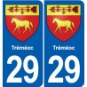 29 Penmarch blason autocollant plaque stickers ville