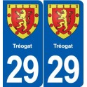 29 Penmarch blason autocollant plaque stickers ville
